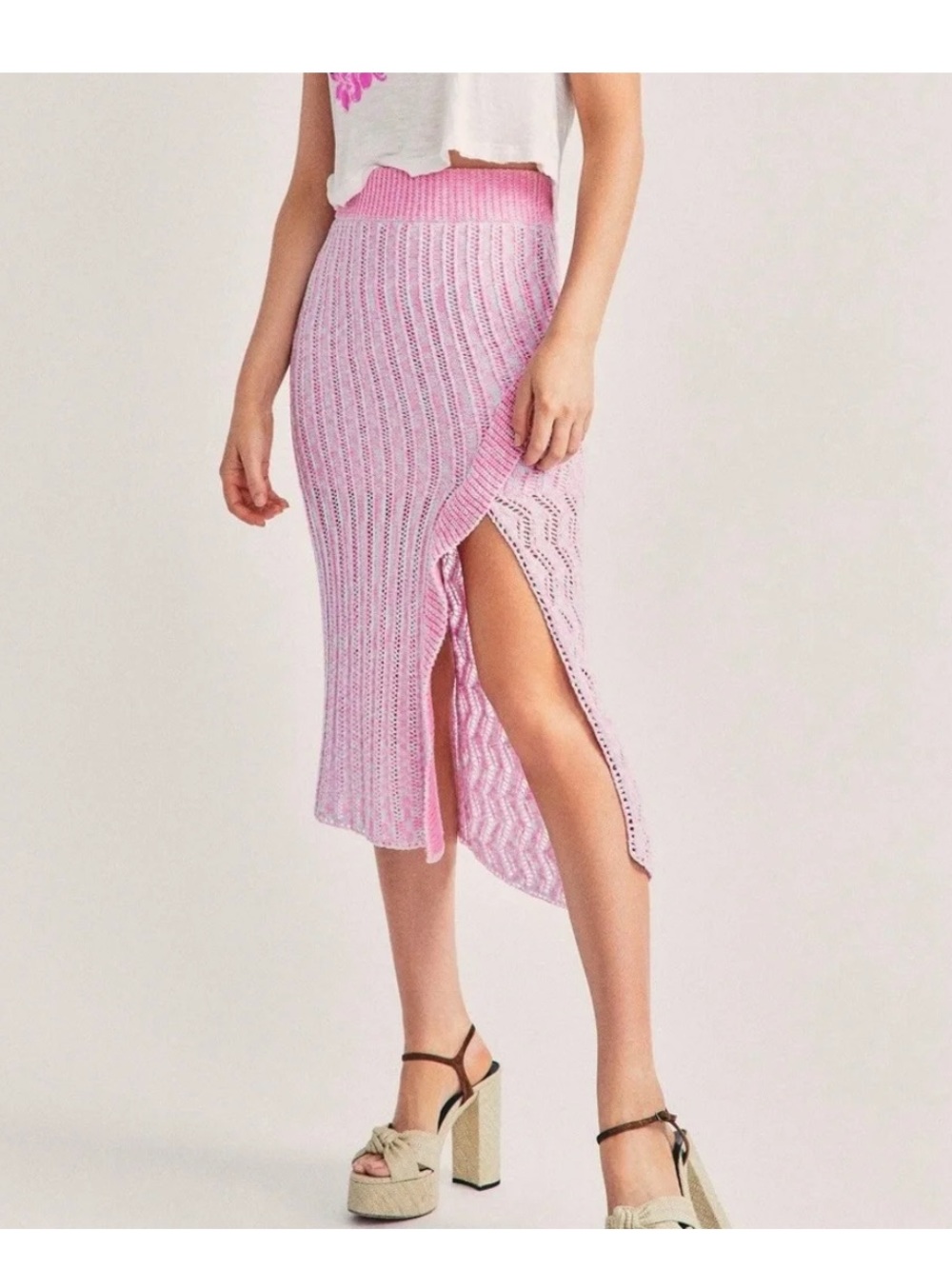 Love Shack Fancy Melbourne Skirt Small